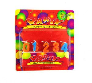 Свечи Цифры для торта 15*16 см.