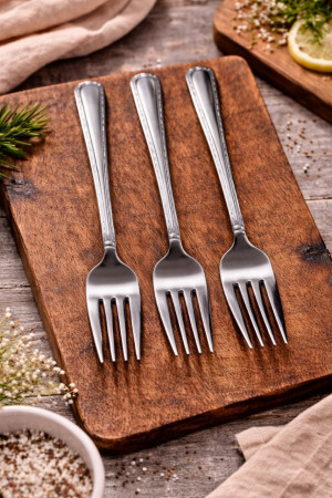 Вилка нержавеющая сталь 20 см.1 шт.