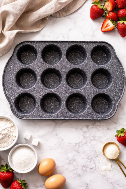 Форма антипригарное покрытие 6 ячеек 28,5*18*3 см.1 шт.