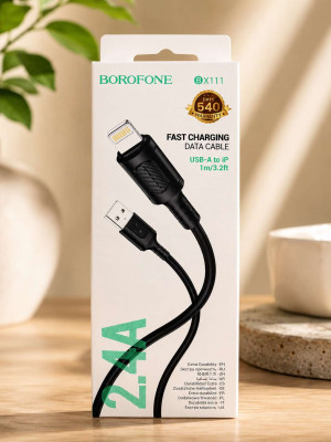 Кабель USB- А  TO IP  1 метр Hoco X111