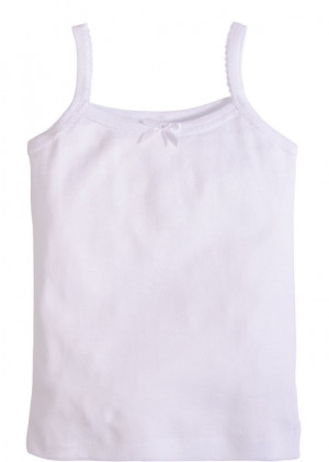 Майка детская на брительках 100% хлопок Сделано в России р.28-36 /12 шт.в упаковке/ 1 шт.