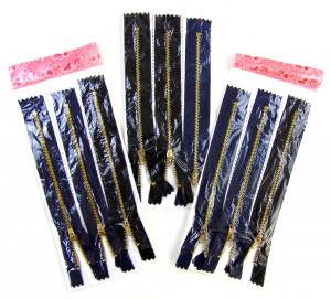 Набор молний 23 см.*3 шт.