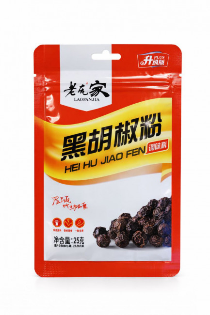 Специя молотый черный перец LaoPangJia 25г