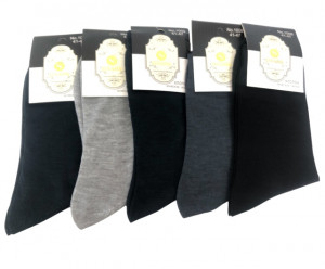 Носки мужские 80% хлопок р.41-47 / 12 пар в упаковке / 1 пара