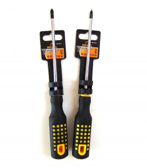 Отвертка крестообразная 26 см.1 шт.