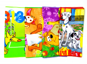 Полотенце 100% микрофибра  38*64 см.1 шт.