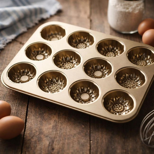 Форма антипригарное покрытие 6 ячеек 28,5*18*3 см.1 шт.