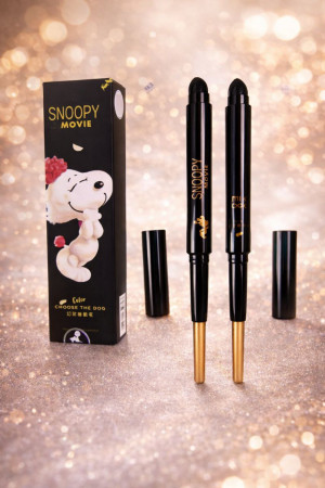 Тени карандаш для век с аппликатором для растушевки 14 см.1 шт.