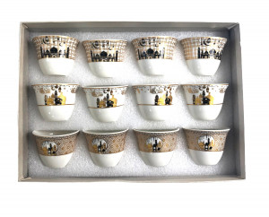 Сервис кофейный 12 предметов в подарочной коробке