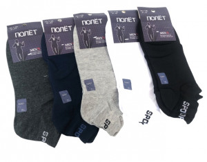 Носки мужские 80% хлопок р.41-47 /10 пар в упаковке/ 1 пара