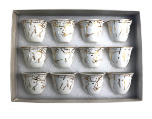 Сервис кофейный 12 предметов в подарочной коробке