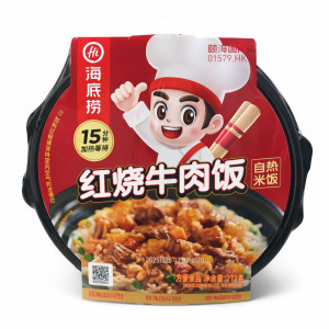 Рис быстрого приготовления со вкусом тушеной говядины Haidilao 272 гр.