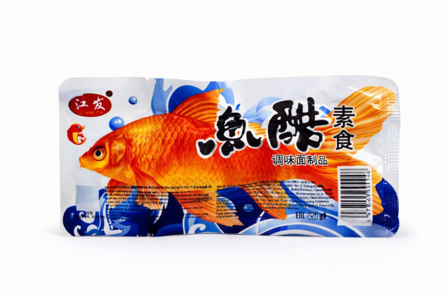 Вегетарианская закуска со вкусом рыбы JiangFa 20г