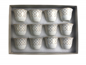 Сервис кофейный 12 предметов в подарочной коробке