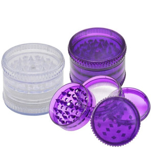 Мельница для табака с ситом и костями для игр 6*5 см.1 шт./360 шт.коробка/