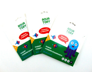 Набор для творчества Собери осьминога 18*21 см.