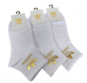 Носки женские Adidas 80 % хлопок р.36-41 / 10 пар в упаковке/ 1 пара