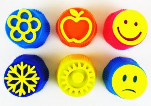 Формочки для штампов /тесто,пластилин,краски/6 см./1 шт./