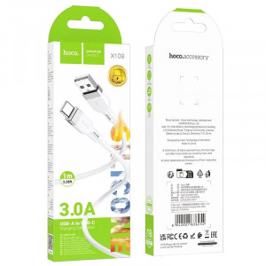 Кабель HOCO X109 Energy USB Type-C 1м