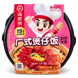 Рис быстрого приготовления  по-гуанджоуски со вкусом свинины 187 гр.