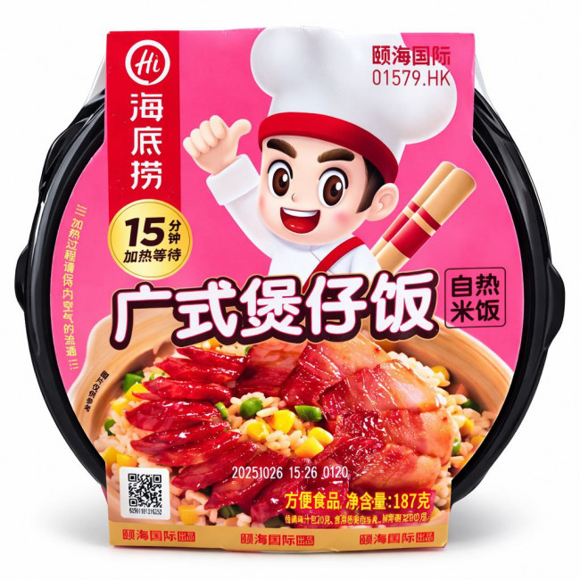 Рис быстрого приготовления  по-гуанджоуски со вкусом свинины