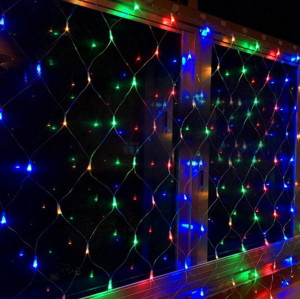 Гирлянда сетка Радуга 2*2 м.320 ламп