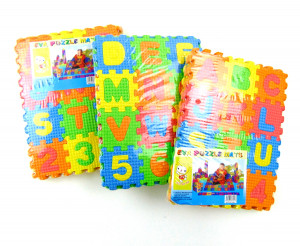 Пазлы мягкие 36 шт.16*22 см.