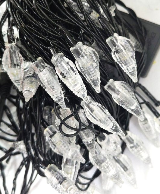 Гирлянда Капельки Синяя 20 м.240 ламп