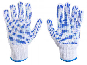 Перчатки х/б с двухсторонним ПВХ 1 пара /720 шт.коробка/