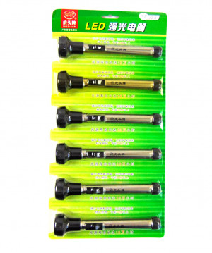 Фонарик на блисторе 19 см.1 шт.