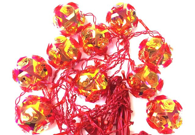 Гирлянда бахрома 3*0,5 м.