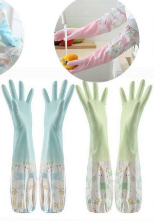 Перчатки хозяйственные 45 см.1 пара /250 шт.коробка/