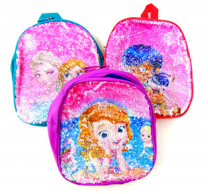 Рюкзак с пайетками меняющий рисунок 20*22 см.1 шт.