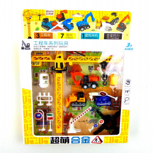 Набор строительной техники 26*32 см.