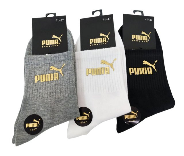 Носки женские PUMA 95 % хлопок р.36-41 / 10 пар в упаковке/ 1 пара
