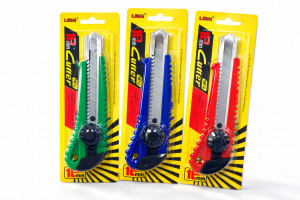 Нож канцелярский 16 см.1 шт.