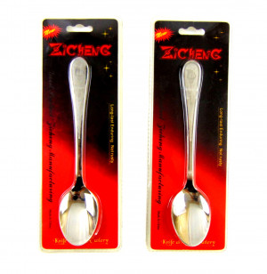 Ложка столовая на блистере нержавеющая сталь 9*26 см.1 шт.