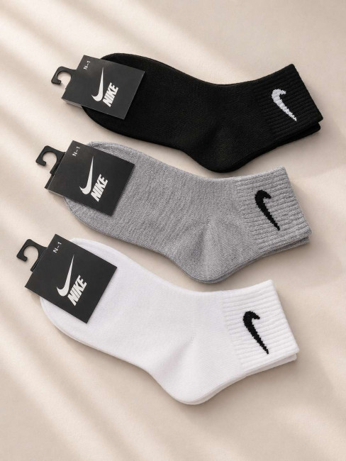 Носки детские  NIKE 80 % хлопок р.5-8 лет / 10 пар в упаковке/ 1 пара