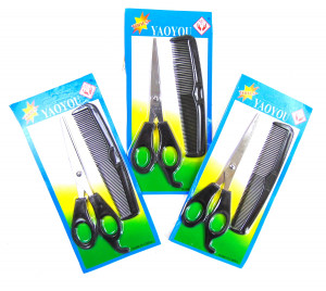 Набор парикмахера 2 предмета 9*19 см.