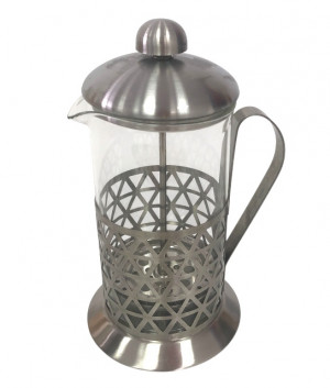 Чайник заварочный стекло френч- пресс 600 мл.1 шт.