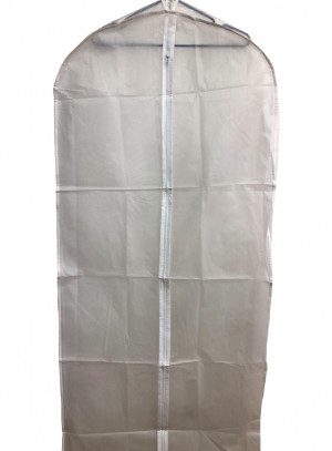Чехол для одежды объемный на молнии 60*140 см.1 шт.