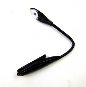 Фонарь прищепка без батарейки 1 шт.