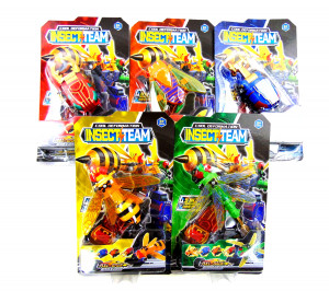 Насекомое робот трансформер 5 в 1 15*26 см.1 шт.