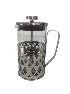 Чайник заварочный стекло френч- пресс 600 мл.1 шт./ 12 шт.коробка/