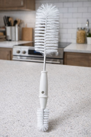 Ерш двухсторонний для бутылочек и сосок 27 см.1 шт.