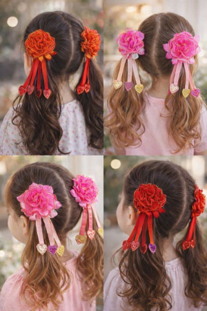 Заколка прищепка 2 шт.