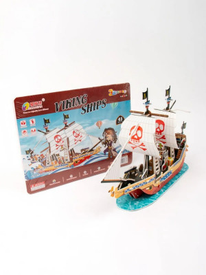 3D пазлы конструктор новогодний