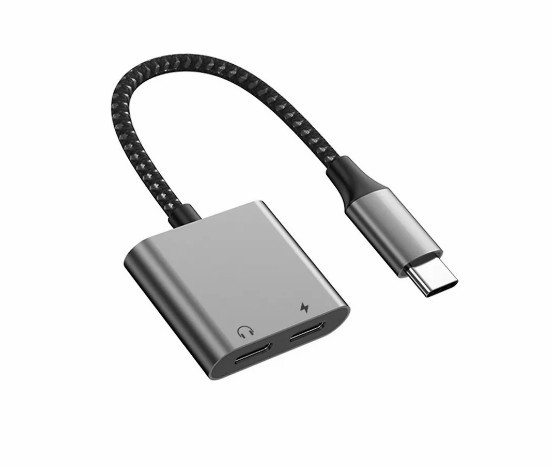 Адаптер Type-C с аудиоразъемом