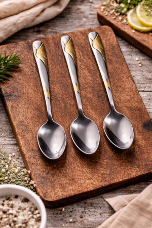 Ложка чайная нержавеющая сталь 15 см.1 шт.