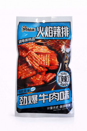 Снек китайский Стейк  18 гр./,30 шт.в коробке/